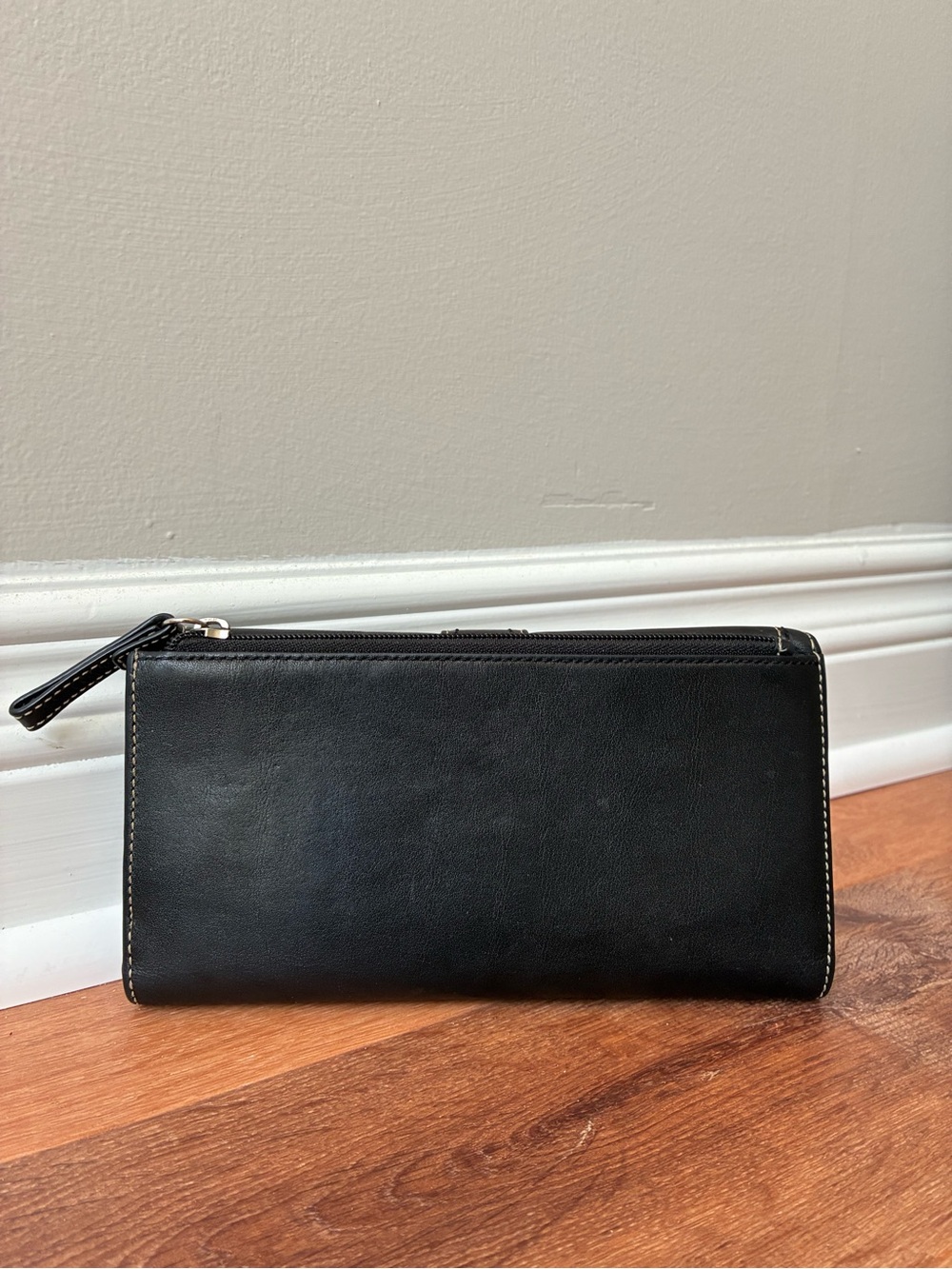 Coach Soho Vintage Buckle Flap Leather Wallet with Checkbook Holder Insert Y2K - Picture 8 of 16